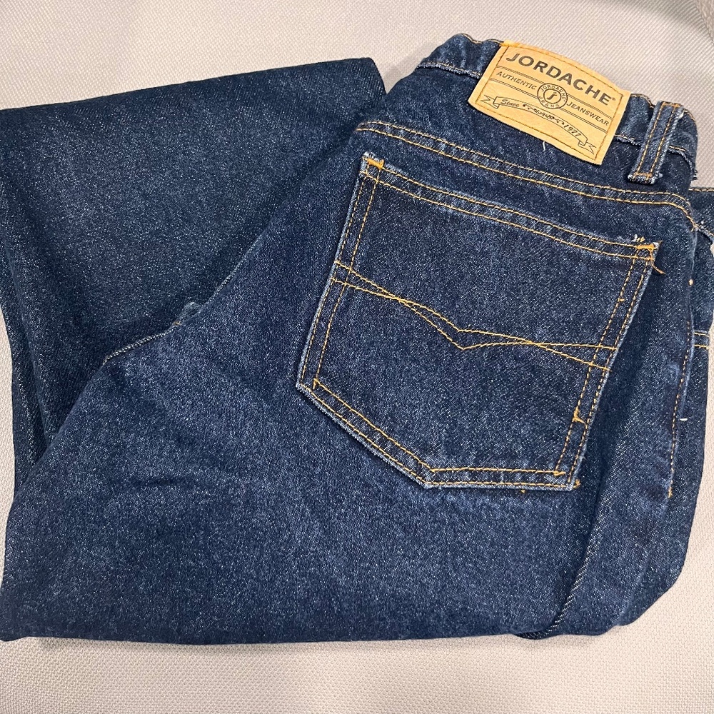 VINTAGE Jordache Jeans Denim Women Size 9/10 Inseam 30" Bootcut Flare 90s